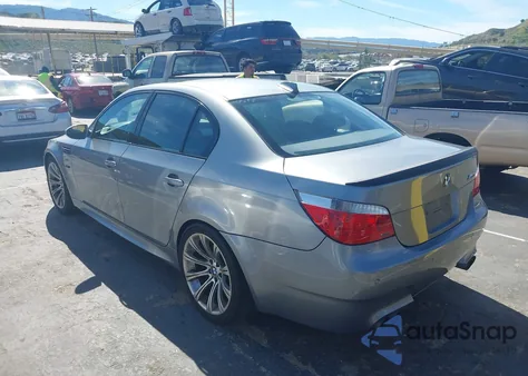 2007 BMW M5 from USA, damaged, VIN WBSNB93547CX07468